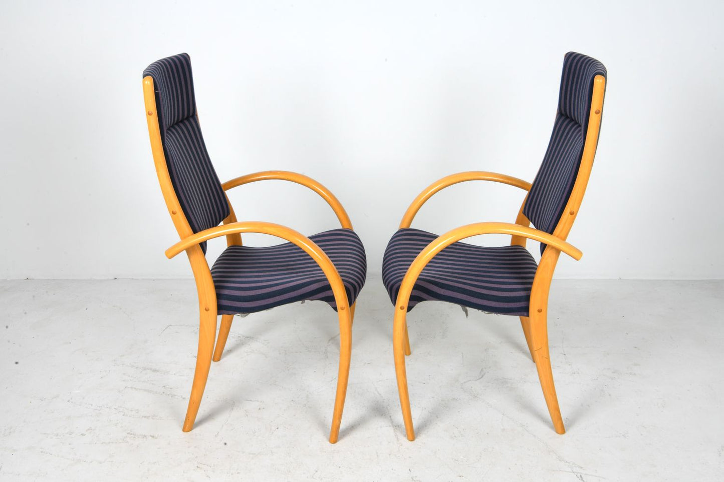 Pair of Vintage 'Harlekiini' Style Finnish Lounge Chairs