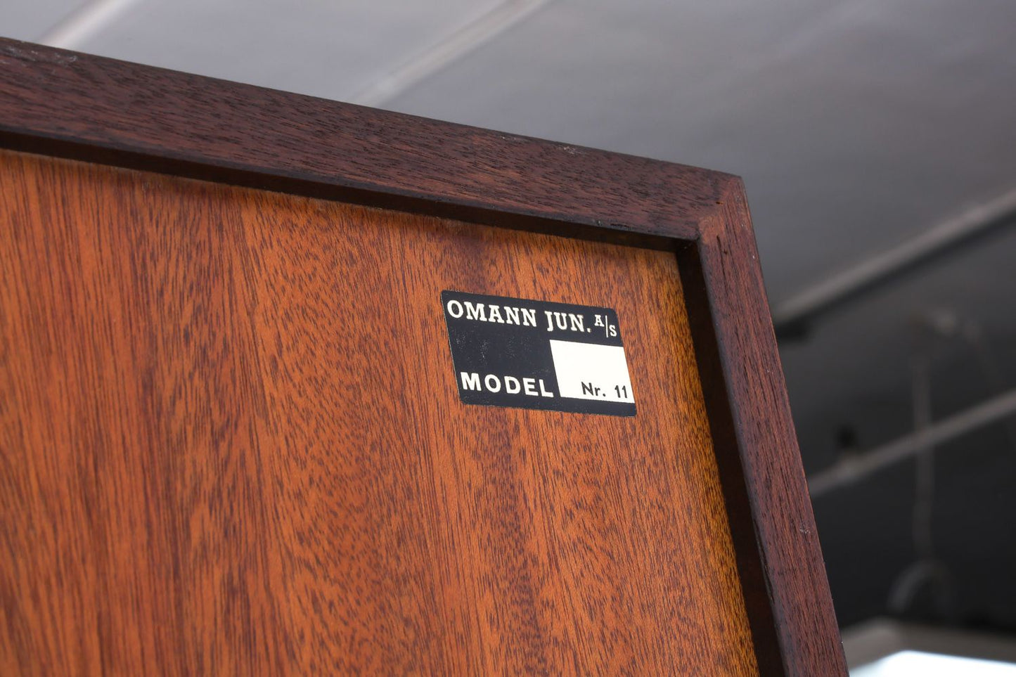 Danish Design Rosewood Bookcase Model 11 by Omann Jun Mobelfabrik, 1960s