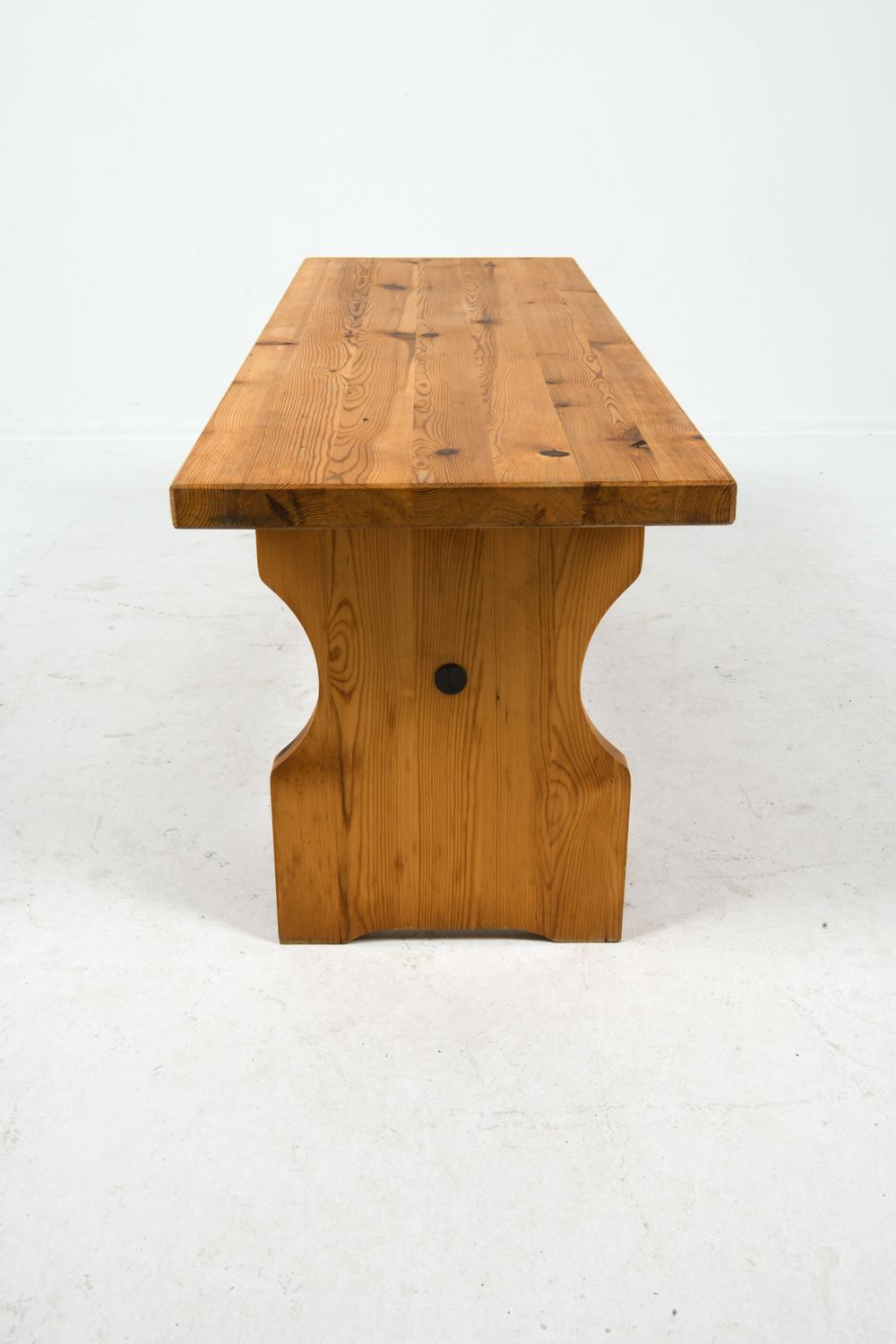 Scandinavian Pine Bench C. 1970s