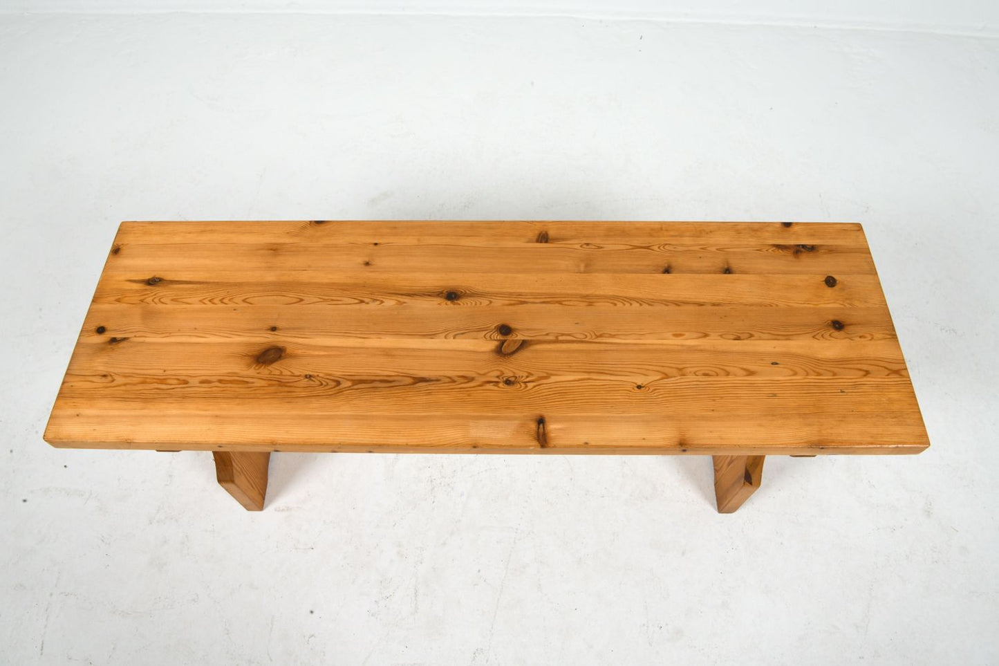 Scandinavian Pine Bench C. 1970s