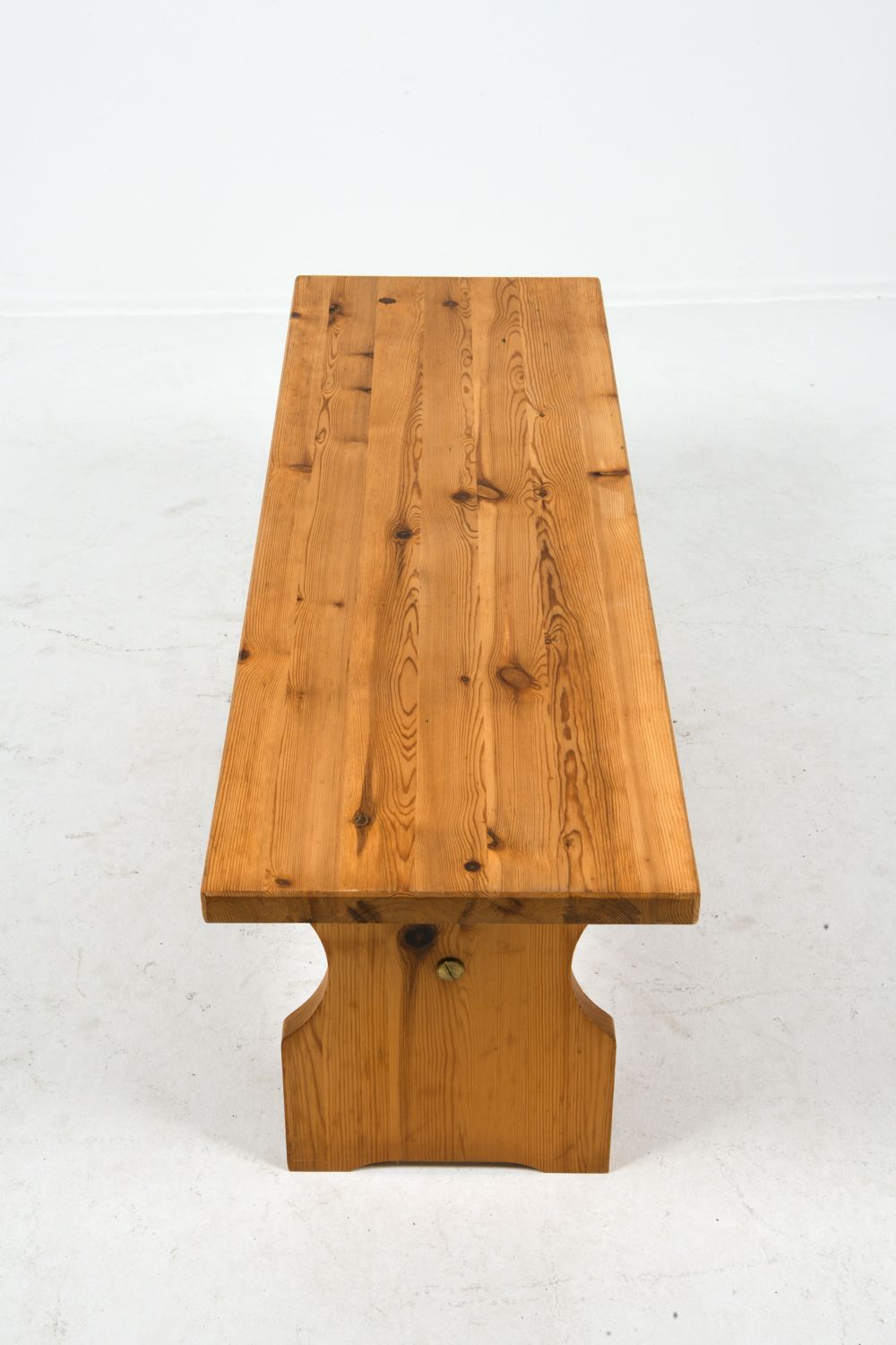 Scandinavian Pine Bench C. 1970s