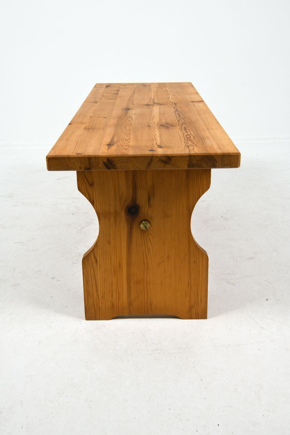 Scandinavian Pine Bench C. 1970s