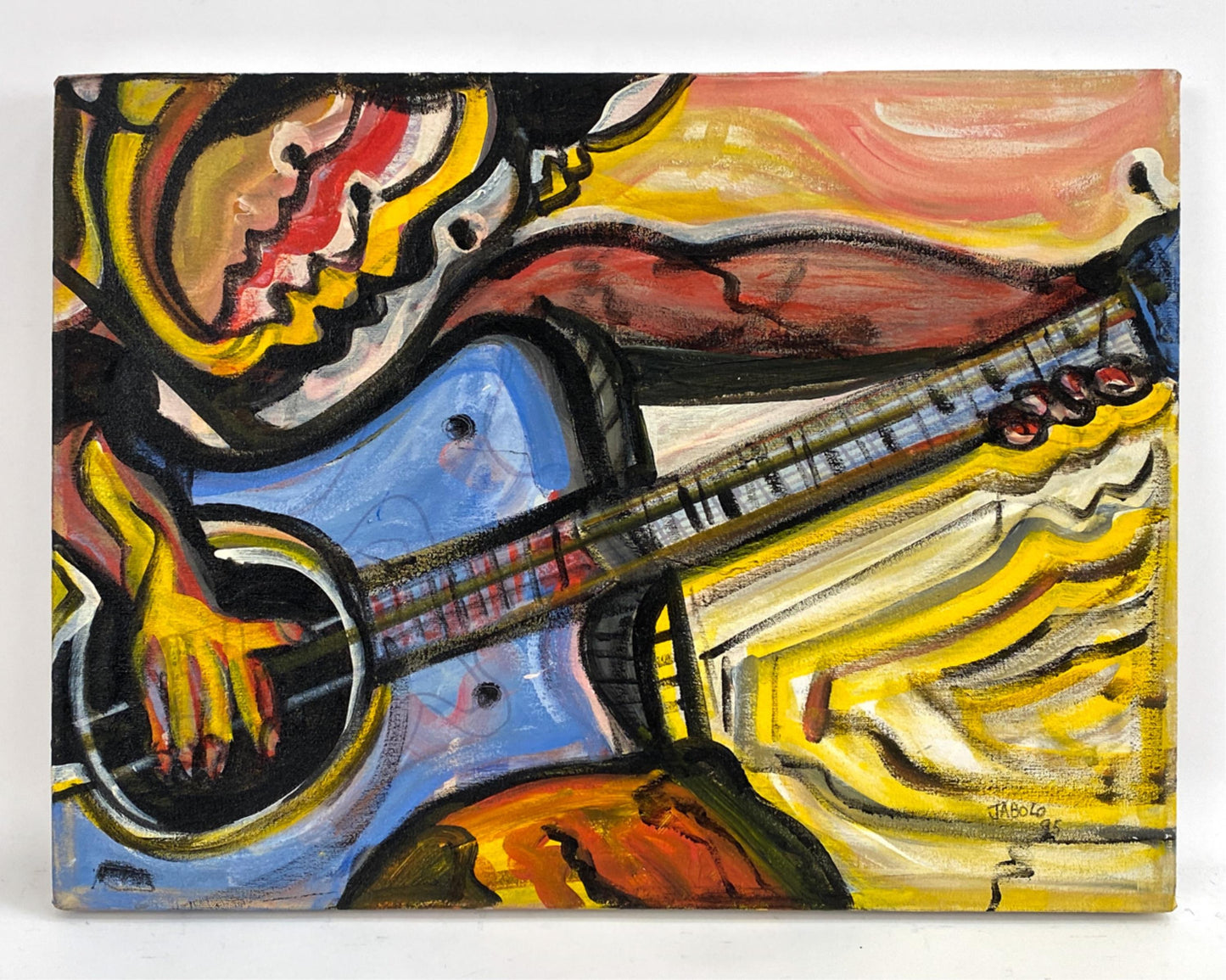 Jabolo, Nyc, Street Artist, Acrylic on Canvas