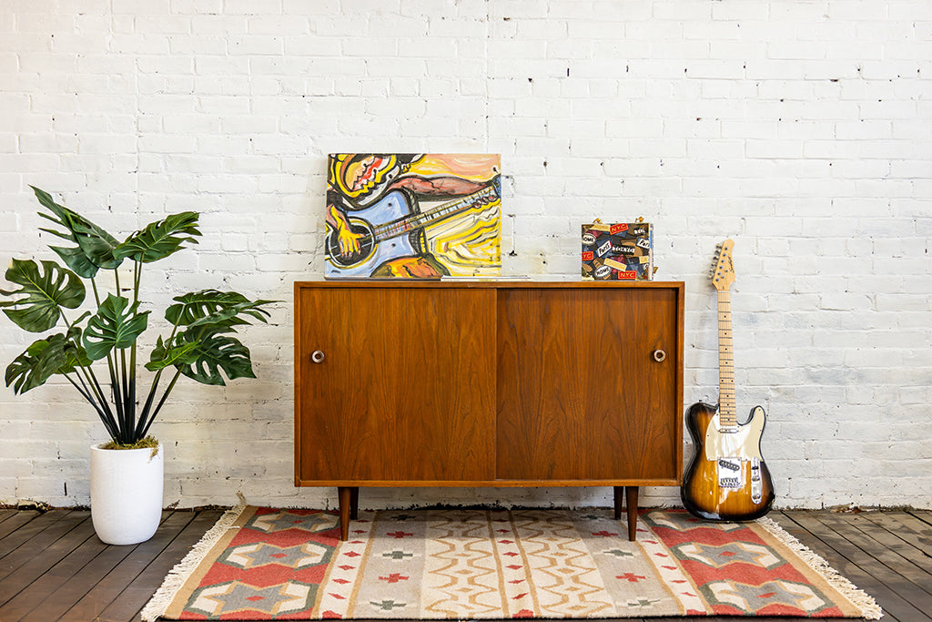 Mid-Century Credenza by Milo Baughman for Glenn of California