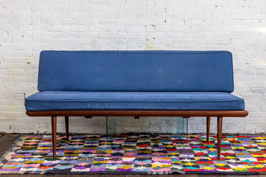1950s Peter Hvidt Danish Teak Minerva Daybed