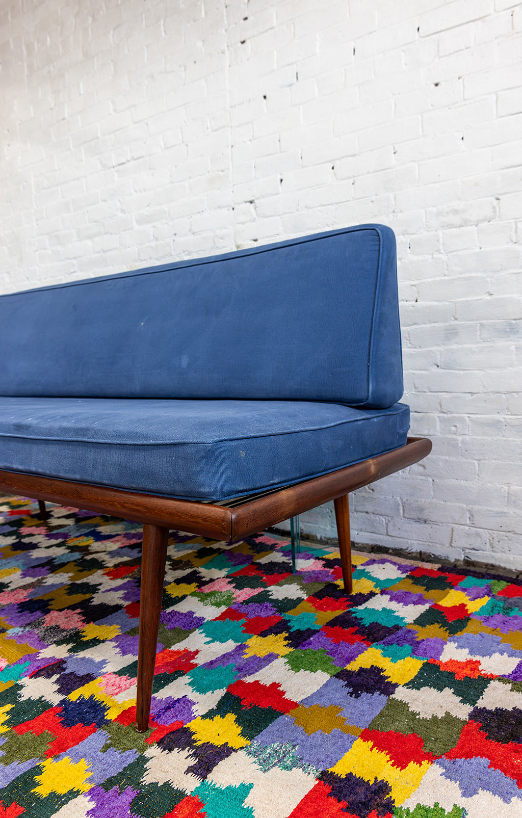 1950s Peter Hvidt Danish Teak Minerva Daybed