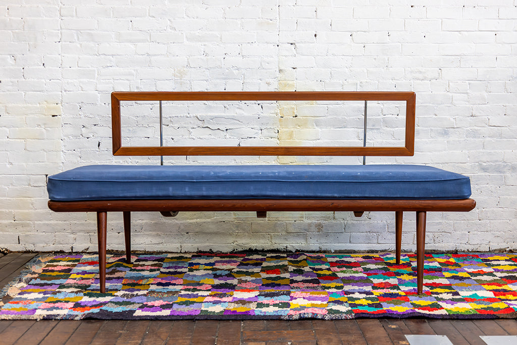 1950s Peter Hvidt Danish Teak Minerva Daybed