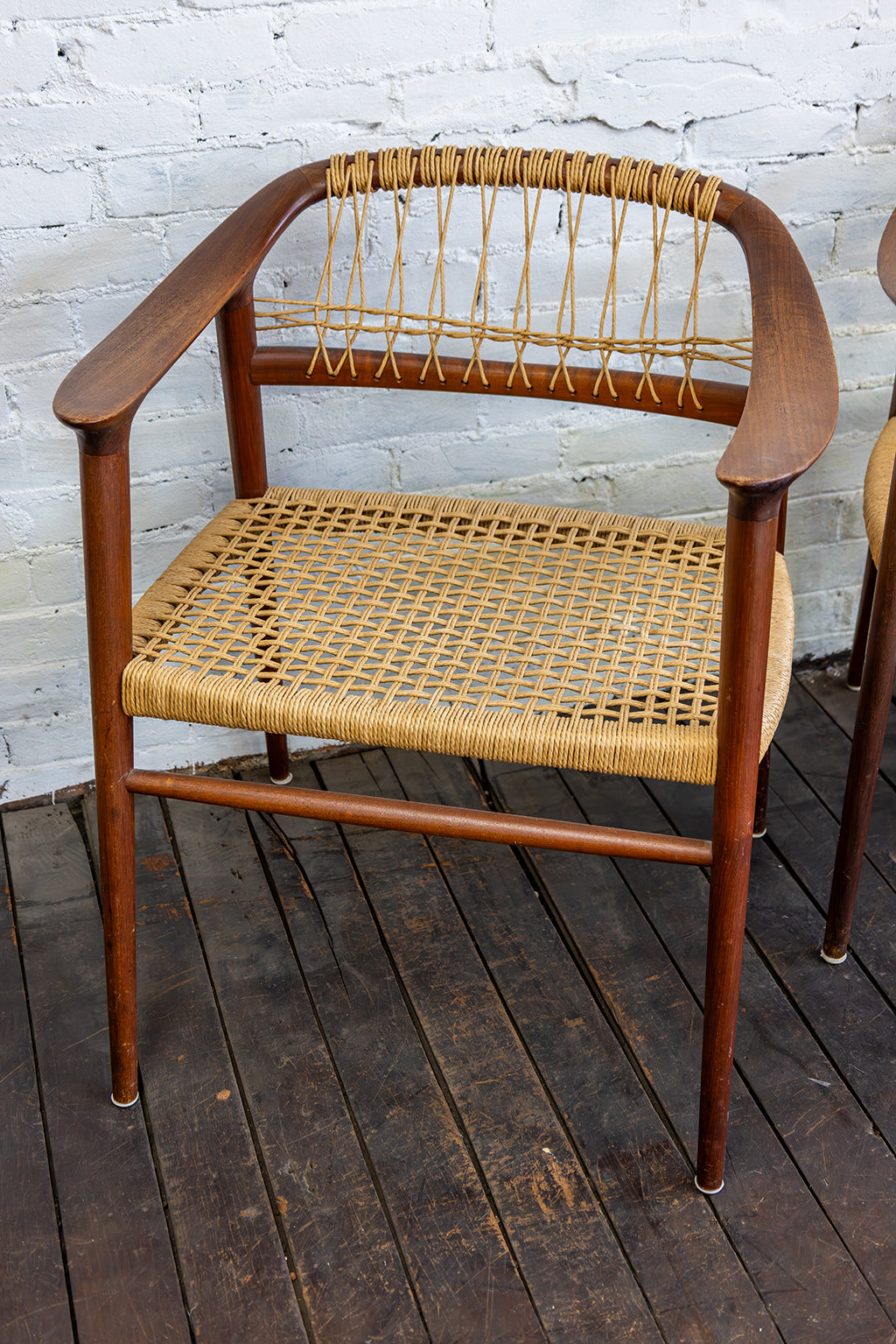 Set of Four (4) Bambi Dining Chairs by Rolf Rastad & Adolf Relling, Norway 1950s
