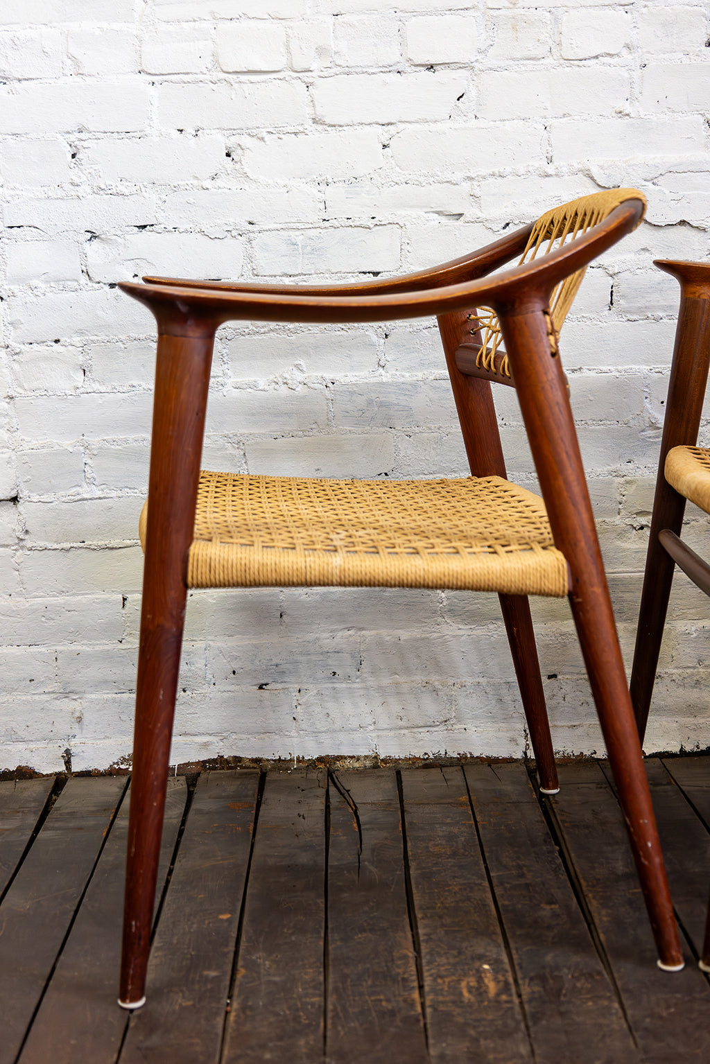 Set of Four (4) Bambi Dining Chairs by Rolf Rastad & Adolf Relling, Norway 1950s