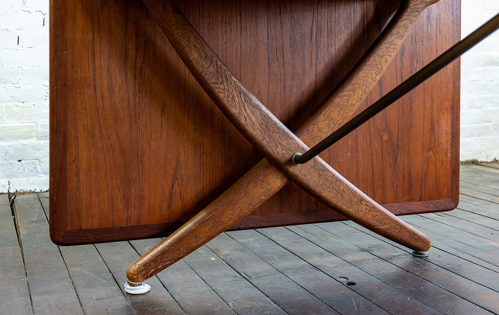 Hans Wegner Dining Table, Model at-314 for Andreas Tuck