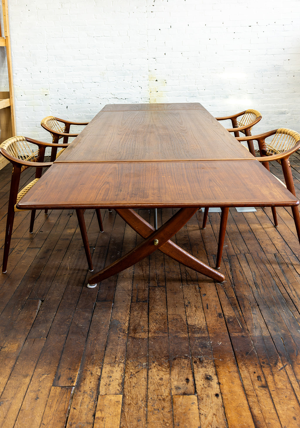 Hans Wegner Dining Table, Model at-314 for Andreas Tuck