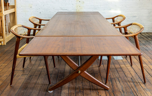 Hans Wegner Dining Table, Model at-314 for Andreas Tuck