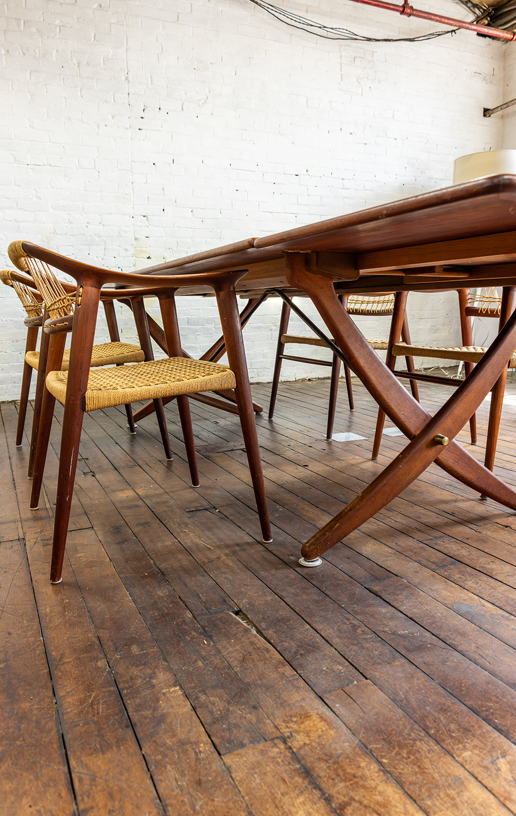 Hans Wegner Dining Table, Model at-314 for Andreas Tuck