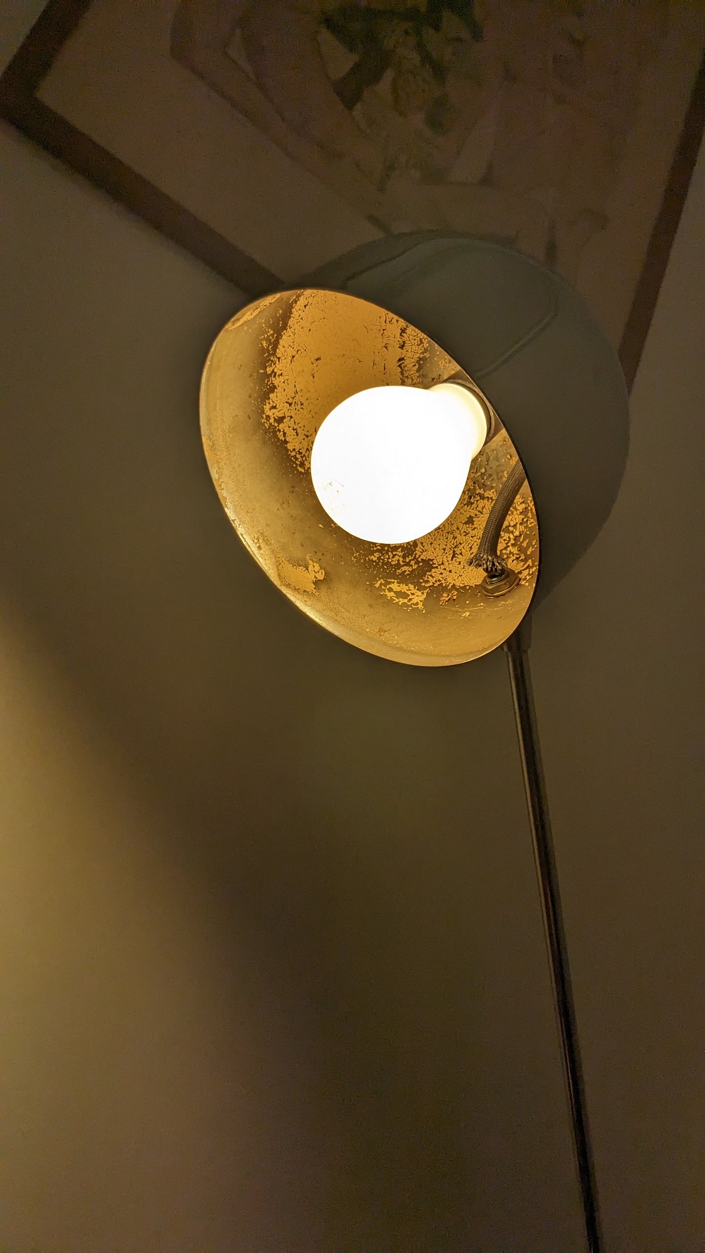 1960s Sonneman Chrome Articulating Eyeball Table Lamp