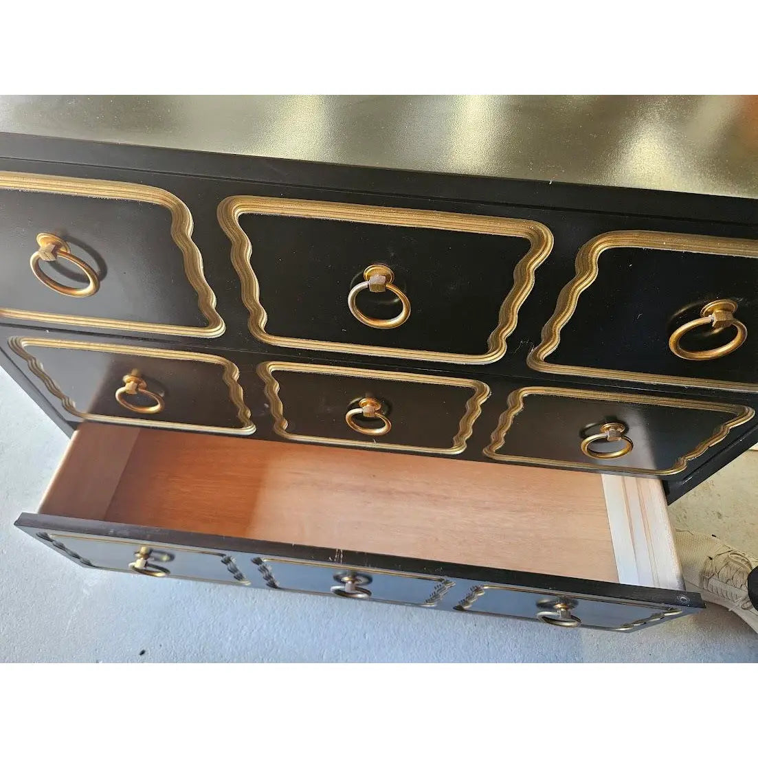 Dorothy Draper–Style Hollywood Regency Chest