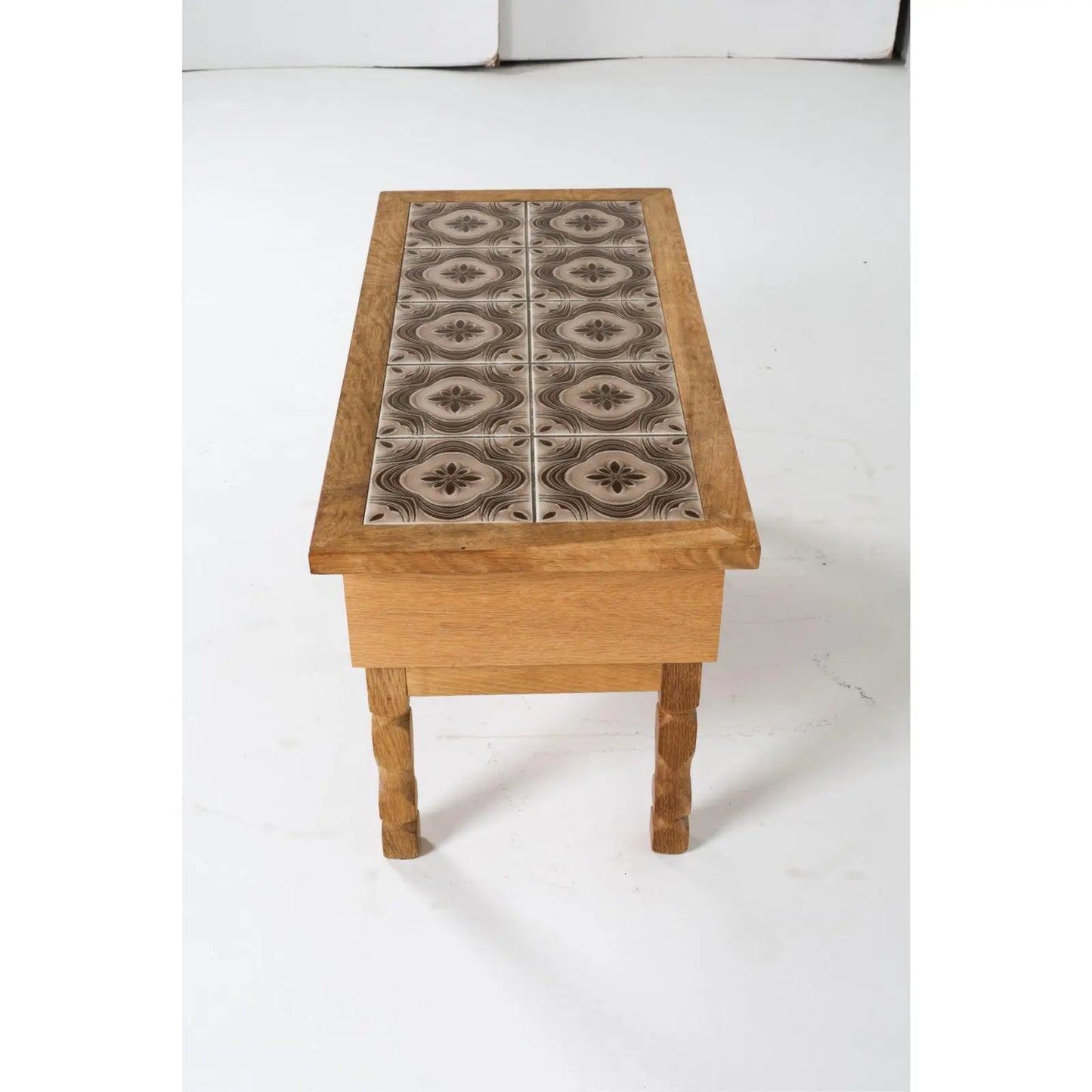 Mid 20th Century Danish Oak Stool