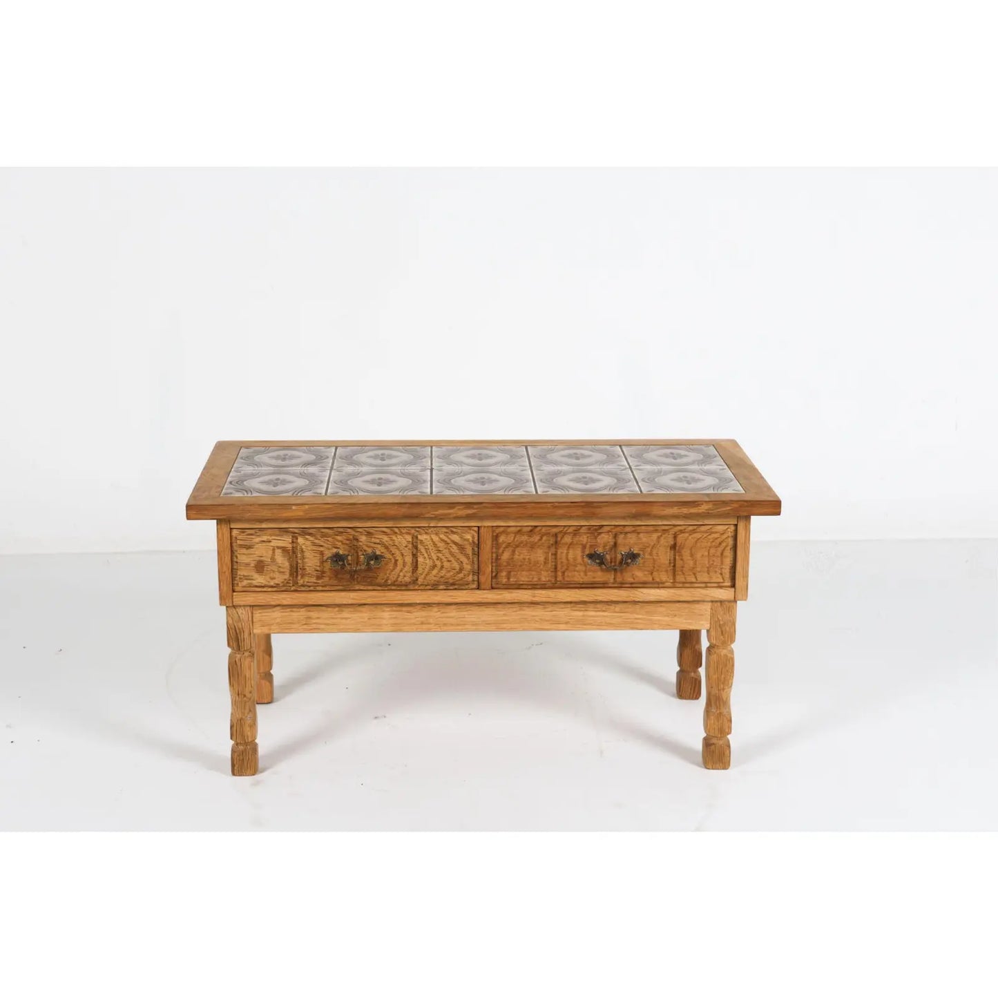 Mid 20th Century Danish Oak Stool