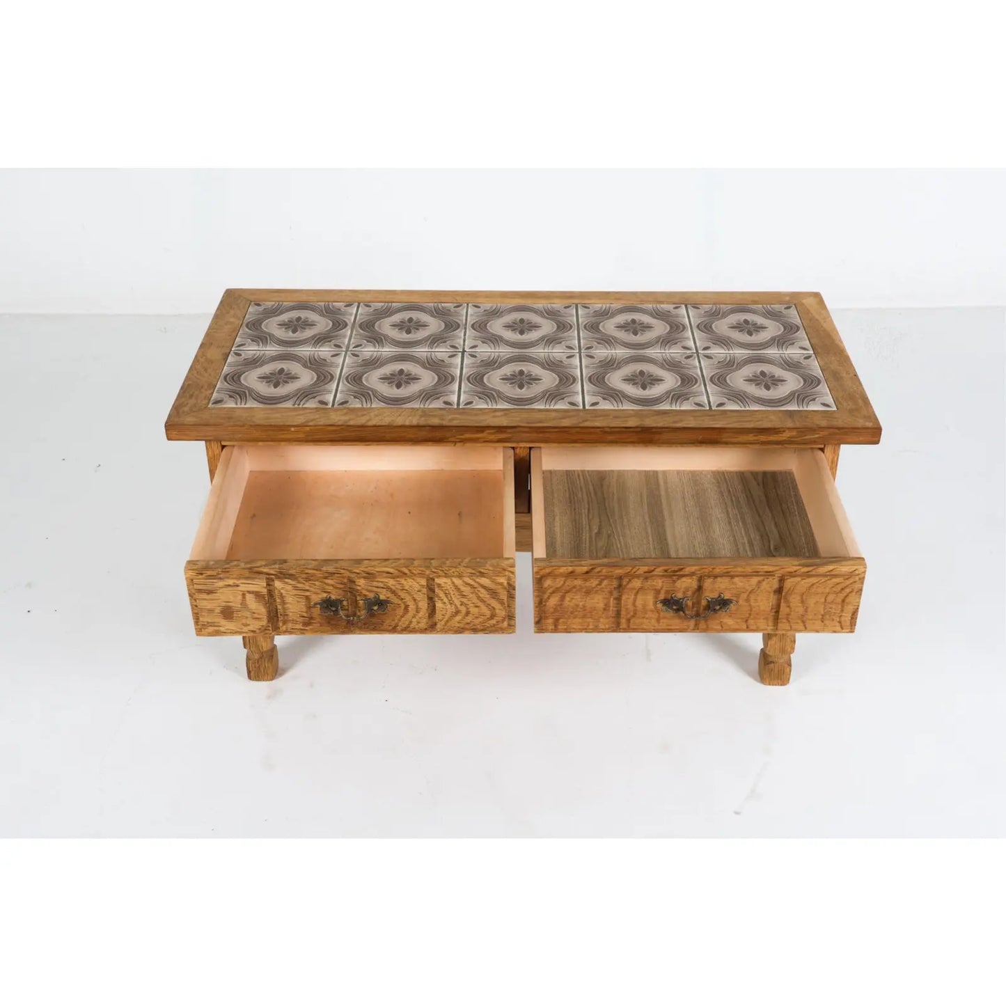 Mid 20th Century Danish Oak Stool