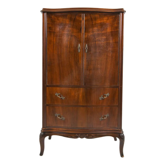 Vintage Danish Walnut Wardrobe