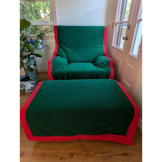 Vintage Lounge Chair & Ottoman Attributed to Vico Magistretti “Sinbad”, C. 1980